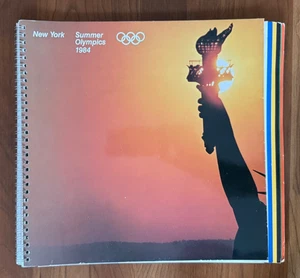 1984 New York City Olympic Bid Book - Rare Spiral Bound - NYC Olympic History - Bild 1 von 3