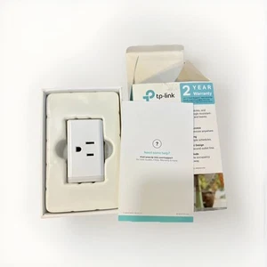 Smart Plug TP-Link Kasa Wi-Fi (KP100), No Hub Required (Pairs w/ Amazon/Google) - Picture 1 of 7