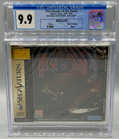 House of the Dead Sega Saturn Sealed New CGC 9.9 A++ Graded