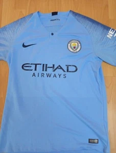 1° equipación Manchester City Talla M 2017 Gabriel Jesus - Imagen 1 de 3