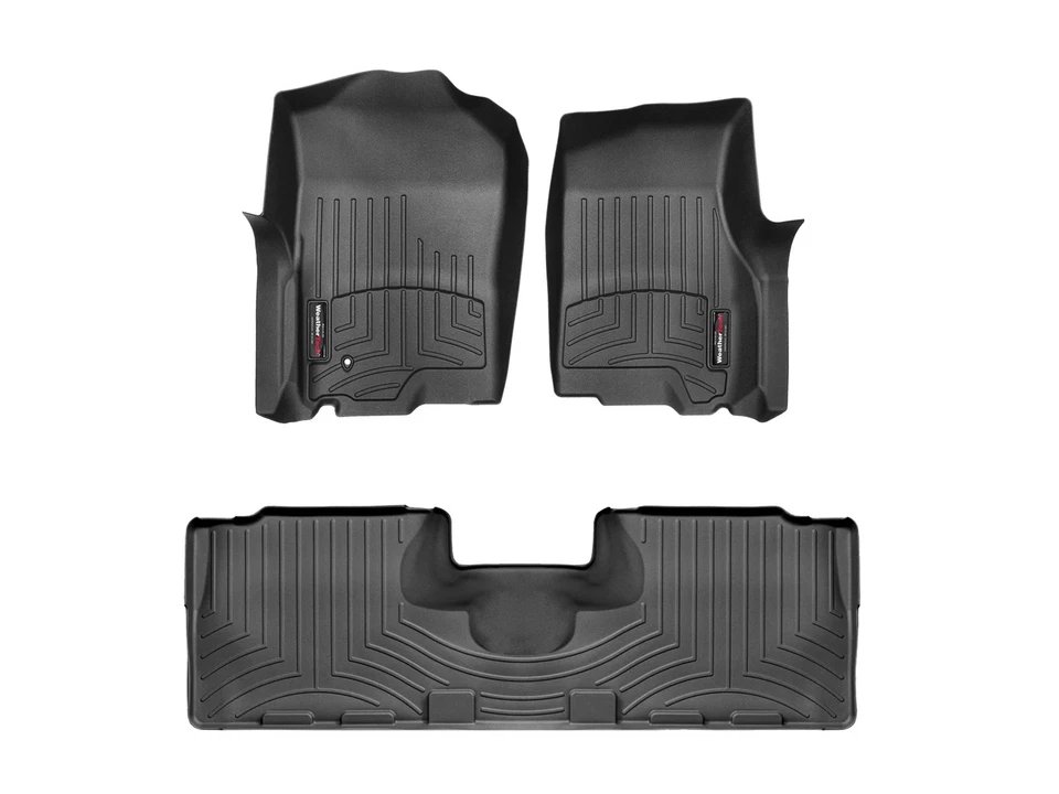WeatherTech FloorLiner for 2003-2006 Ford Expedition - 1st & 2nd Row, Black - Image 1 of 4