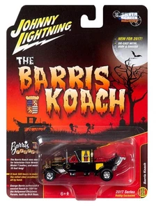 Autoworld JLSS002 1/64 Johnny Lightning Silver screen Munsters Barris Koach New - Picture 1 of 3