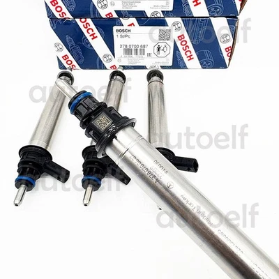 Inyector de combustible 4 piezas para Mercedes Benz W205 AMG W222 W463 X253 W246 A2780700687 EE. UU. Foto 1 de 3