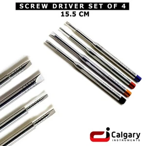Precision Screwdriver Set of 4 - Medical Grade Stainless Steel Tools for Dental - Bild 1 von 3