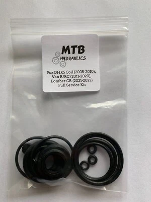 Fox DHX 3/4/5 Coil, Fox Van R/RC, and Marzocchi Bomber CR Rear Shock Seal Kit