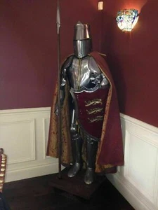 Knight Wearable Full Body Suit Of Armor Crusader Combat Full Body Armor costume - Picture 1 of 6