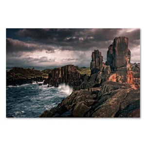 Postereck 3814 Poster Leinwand Küste, Felsen Meer Wellen Natur Landschaft - Bild 1 von 7