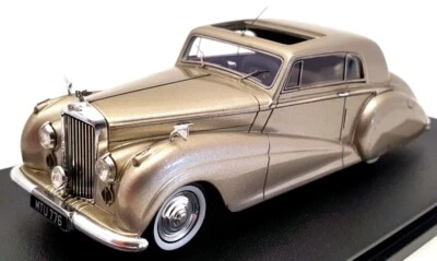 Modelo de coche GLM escala 1/43 43204201 - 1950 Bentley MK VI Park Ward FHC - dorado Foto 1 de 4