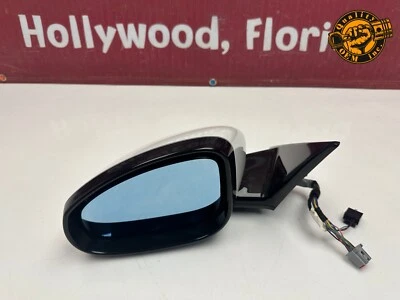 Espejo retrovisor Jaguar 2014-2024 tipo F puerta del lado del conductor izquierdo blanco 1aa fabricante original 25 k Foto 1 de 4