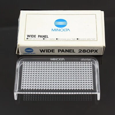Panel de flash gran angular Minolta para flash Minolta 280PX - en caja Foto 1 de 3