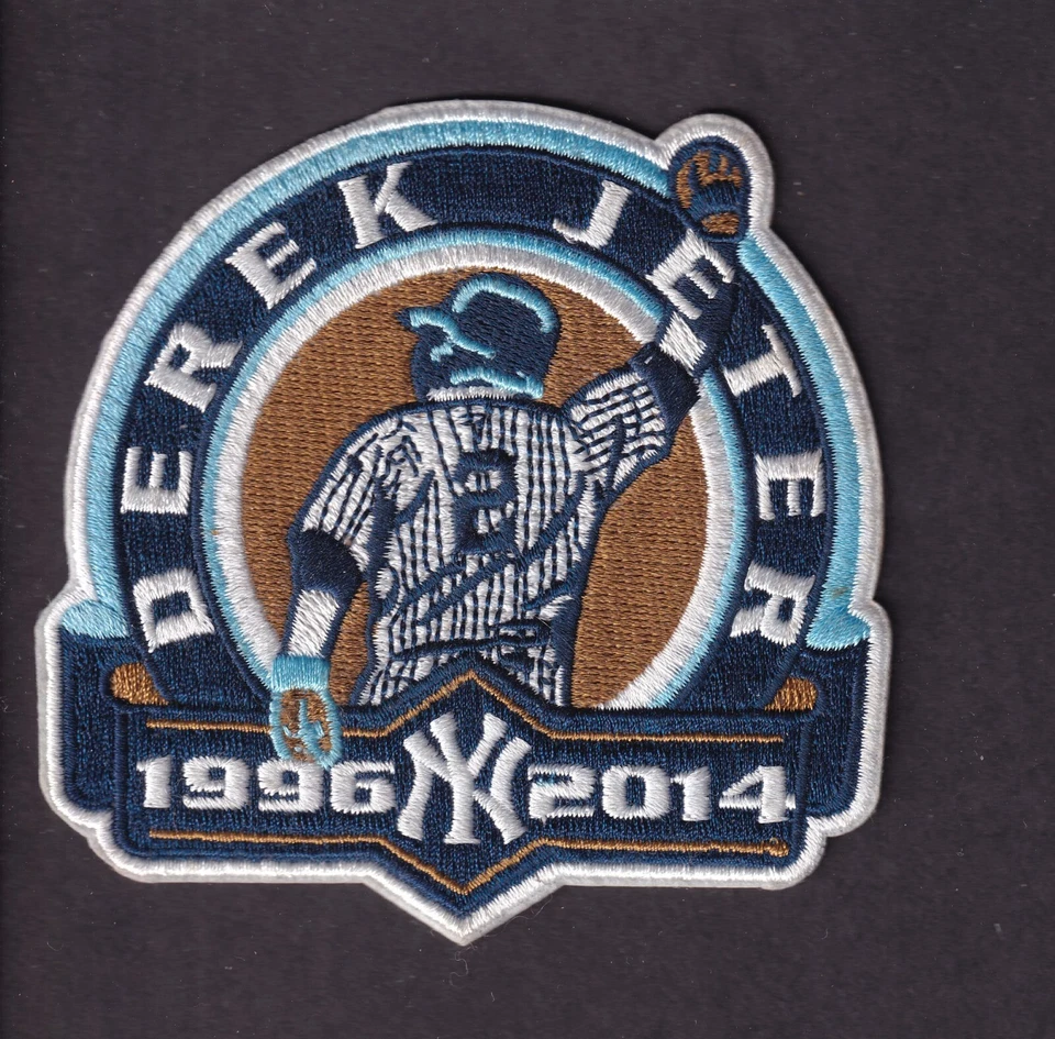 Derek Jeter 1996-2014 Yankees Retirement Commemorative Patch - Image 1 of 2