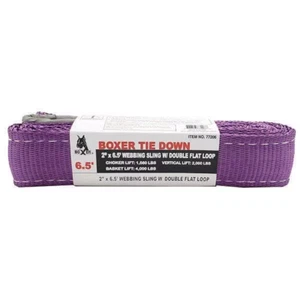 Boxer 2" x 6.5' Polyester Webbing Sling w/ Double Flat Loops, 77206 - Picture 1 of 1
