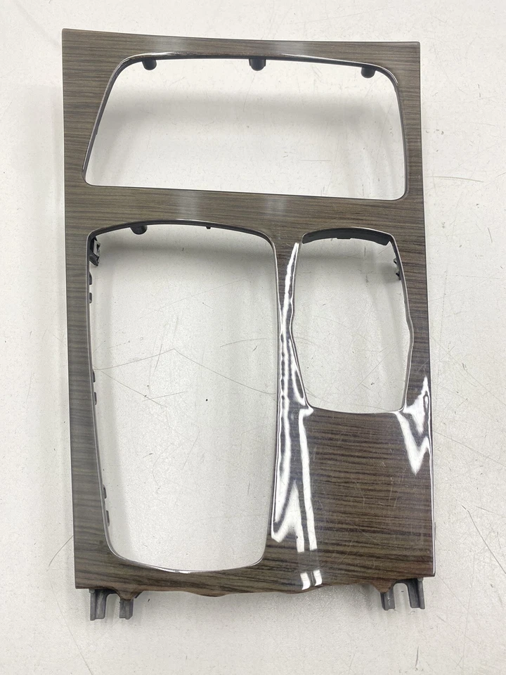 BMW 750Li F01 F02 CONSOLA PALANCA DE CAMBIOS PORTAVASOS BISEL SUPERIOR CUBIERTA PANEL FABRICANTE DE EQUIPOS ORIGINALES 2013-2015 Foto 1 de 4