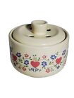 VTG Taiwan Standard Specialty Company Potpourri Scent Pot "Country Hearts"