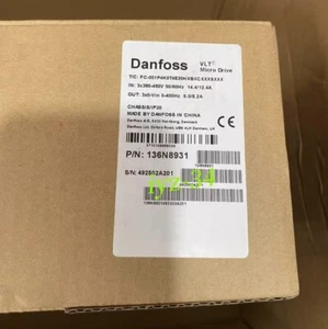 Convertidor de frecuencia 1 pieza Danfoss 136N8931 FC-051P4K0T4E20HXBXCXXXSXXX - Imagen 1 de 4