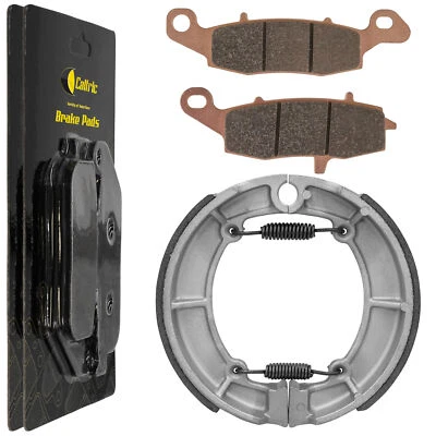 Front Brake Pads Rear Brake Shoes for Kawasaki Vulcan 800 Classic VN800B 1996-05 - Image 1 of 4