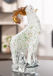 ENORME 29 cm Magnífico Vidrio Artístico de Murano El animal espiritual para Escultura de Capricornio - Imagen 1 de 5