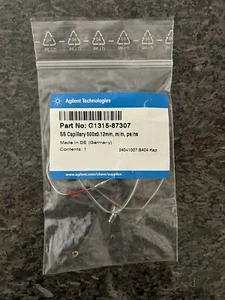 Agilent Technologies G1315-87307 SS Capillary 500 x 0.12mm M/M PS/NS - Picture 1 of 2
