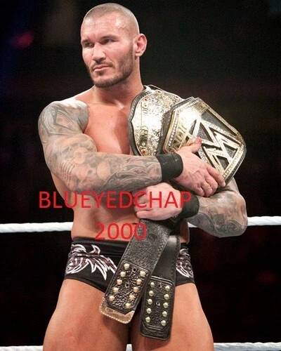 ФОТОГРАФИЯ РЕСТЛЕРА РЭНДИ ОРТОНА 8 X 10 РЕСТЛИНГ WWE - Изображение 1 из 1