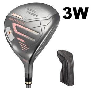 HONMA BLACK BERES FAIRWAY WOOD 3W LOFT 16 ARMRQ FX BLACK LADIES FLEX L w/ HC - Picture 1 of 9