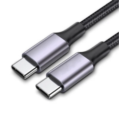 USB C auf USB C Ladekabel 1m 2m Kabel 60W Schnellladekabel für Samsung Xiaomi - Bild 1 von 4