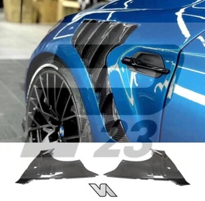 DRY CARBON FIBRE SIDE FENDERS WINGS BMW M2 M2C F87 - Afbeelding 1 van 10