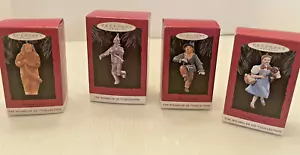 1994 Hallmark Keepsake Christmas Ornaments Wizard of Oz Collection 4pc lot - Picture 1 of 7