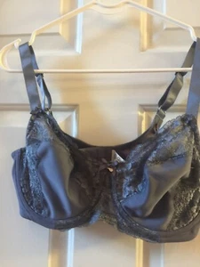 Glamorise Women's Support Bra Color Folkstone Gray Size 36D New in the bag $51 - Picture 1 of 1