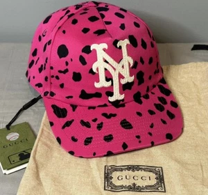 Gucci x MLB - NY Mets Baseball Hat Cap - Rare - Size M (58cm) Authentic - Picture 1 of 19