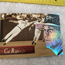 1996 Pinnacle Aficionado Cal Ripken Jr #18 Baltimore Orioles HOF
