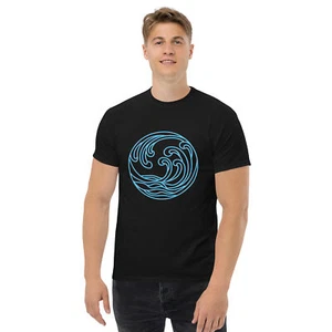 Surfing T Shirt Waves Unisex classic tee - Picture 1 of 13