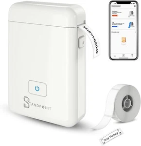 Label Maker Machine with Tape: Portable Bluetooth Thermal Label Printer HP2 - Picture 1 of 6