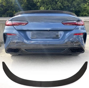 Alerón trasero de carbono seco apto para BMW Serie 8 G15 F92 M8 cupé 2019-23 - Imagen 1 de 14
