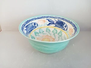 Ciotola decorativa Java avvolge 11 1/2" diametro x 5 1/2" profondità - Foto 1 di 7