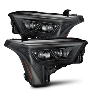 Conjunto de faros LED blancos DRL negros para Tundra Sequoia AlphaRex 2022-2024 - Imagen 1 de 20