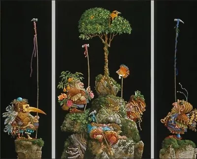 James Christensen - Six Bird Hunters in Full Camouflage - Image 1 of 4