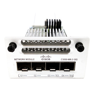 Cisco C3850-NM-2-10G 4 Port Gigabit / 2 10 Gigabit Ethernet WS-C3850 Module
