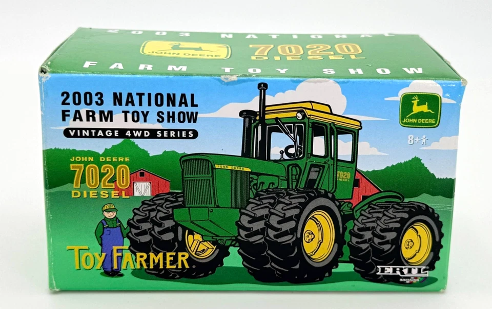 ERTL - 2003 Toy Farmer Toy Show - John Deere 7020 Diesel - 1:64 Scale - Image 1 of 4
