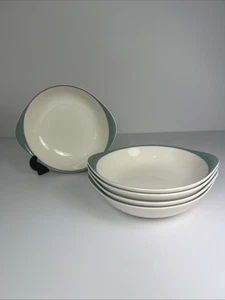 Royal Doulton - Queenslace - 5 x cuencos de sopa/cereal - con orejetas - vintage - D6447 - Imagen 1 de 6