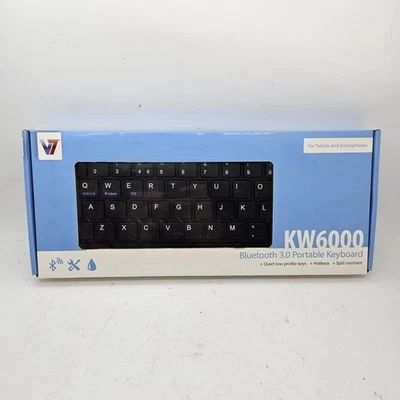 Keyboard V7 KW6000-BT-15EC-2 Mobile Bluetooth 3.0 BNIB - Image 1 of 4