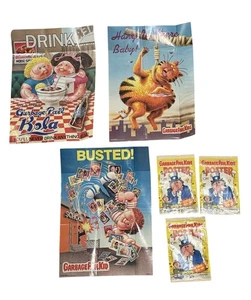 Vintage Topps 1986 Garbage Pail Kids GPK 12x17 Poster Lot Of 3 With Wrappers - Picture 1 of 5