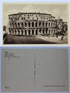 Postal del Coliseo de Roma 1935 vintage - parte posterior dividida - Imagen 1 de 1