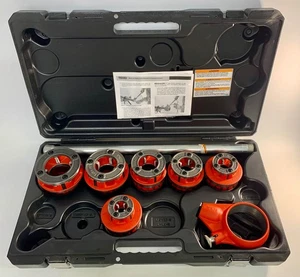 RIDGID 36475 12-R 1/2" - 2" NPT Exposed Ratchet Threader Set ~ NEW UNUSED - Picture 1 of 21