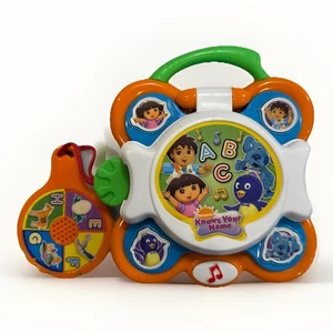 Nickelodeon ABC conosce il tuo nome Dora Explorer alfabeto musica giocattolo apprendimento 2008 - Foto 1 di 7
