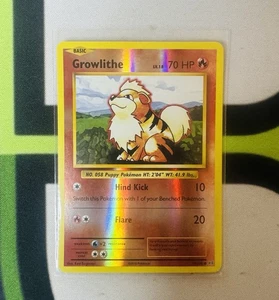 Pokemon Reverse Holo Growlithe XY - Evolutions 17/108 - Picture 1 of 1