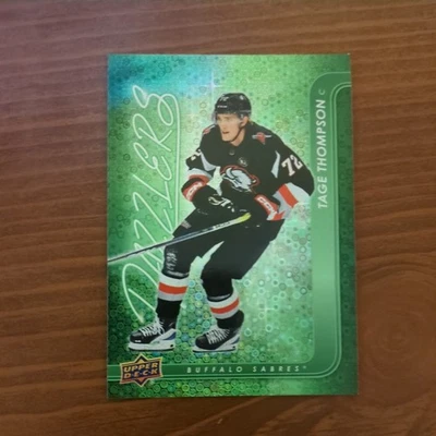 2024-25 Upper Deck Series 2 - Dazzlers Tage Thompson #DZ-72 Green - Image 1 of 2