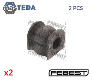 HSB-REF ANTI-ROLL BAR STABILISER BUSH KIT FRONT FEBEST 2PCS NEW OE REPLACEMENT - Picture 1 of 7