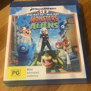 Monsters Vs Aliens | 3d + 2D Blu-ray Disc (Blu-ray, 2009) - Picture 1 of 4