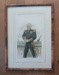 Framed And Glazed Vanity Fair Print 'On 1 China Station' - Picture 1 of 10