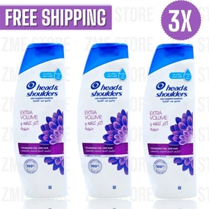 3X Shampoo Antiforfora Testa e Spalle Volume Extra per Capelli Fine e Limpi 400ml - Foto 1 di 2